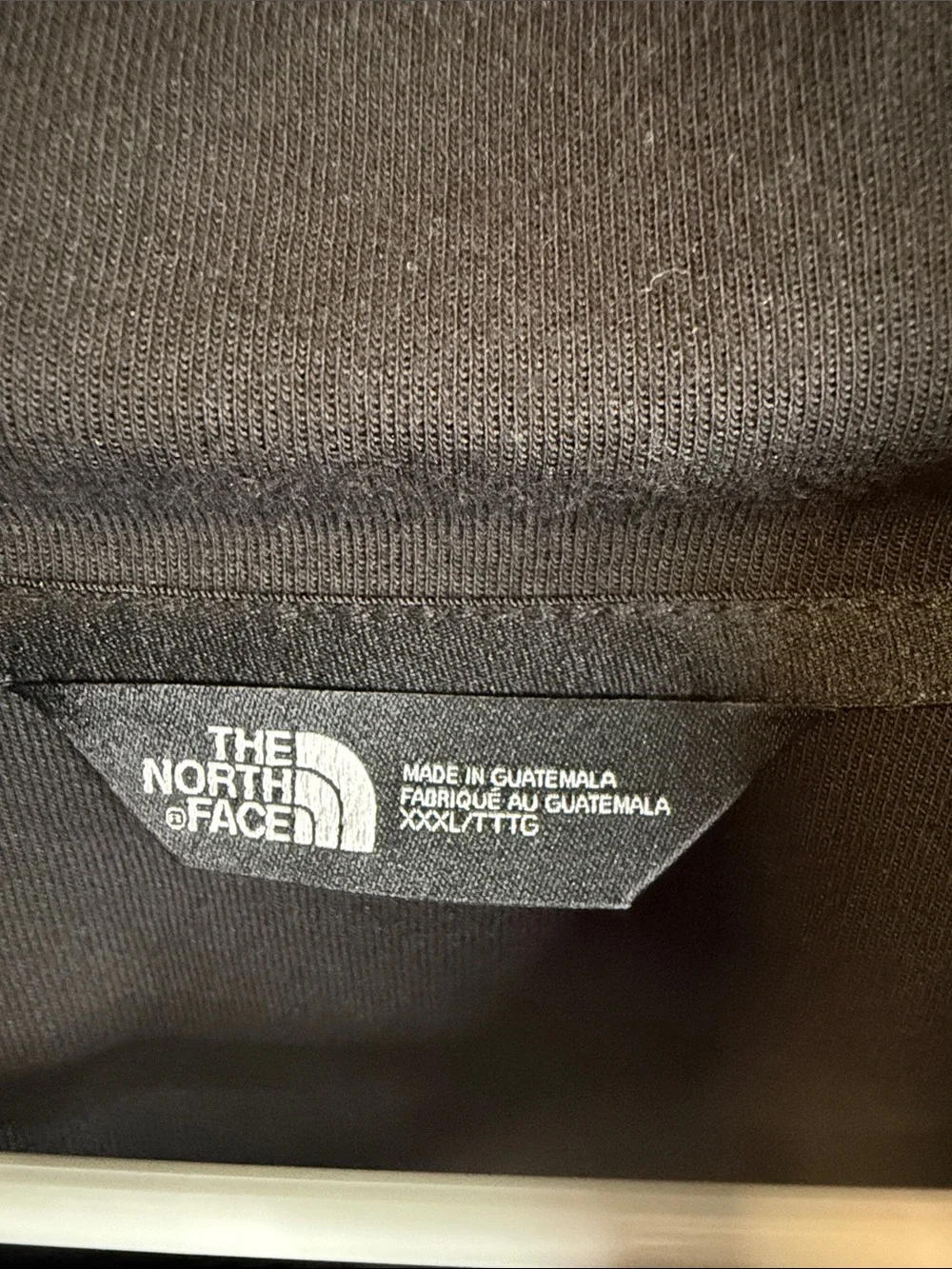 The North Face Men’s Black TNF DBL Knit Half-Zip Pullover Sweatshirt Size XXXL